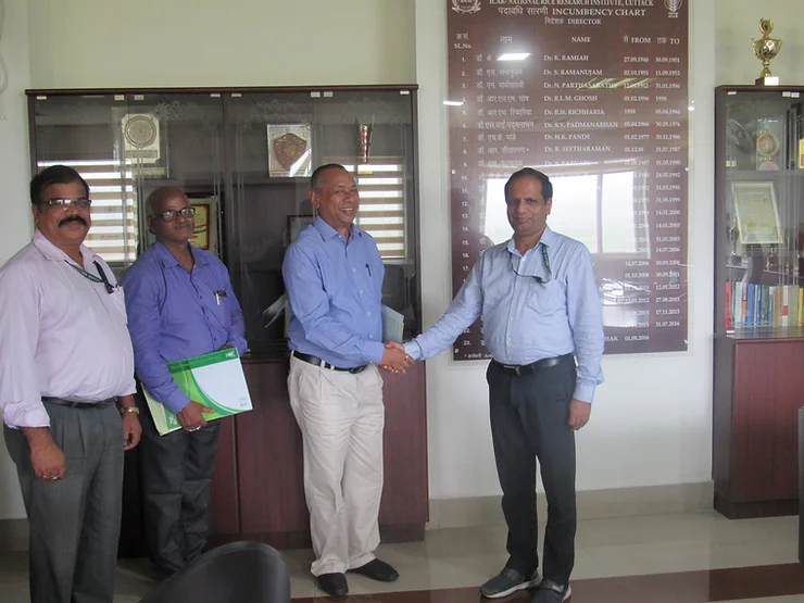 Crosslinks signs MOU with NRRI
